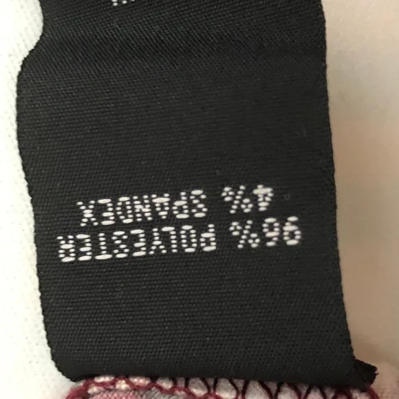 IZ BYER floral crisscross back tie front top | M - Picture 8 of 10